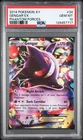 2014 POKEMON XY PHANTOM FORCES #34 GENGAR EX PSA 10