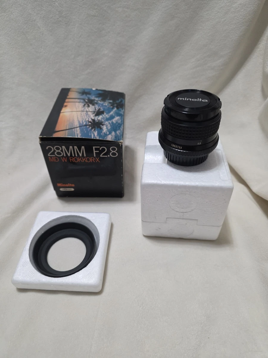 Minolta f/2.8 Camera Lenses 28mm Focal for sale - eBay