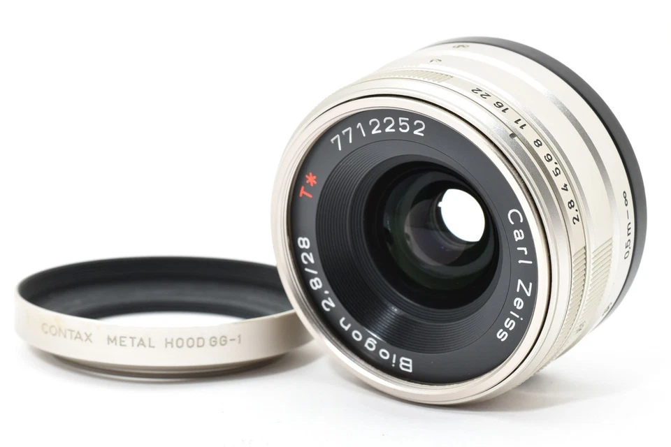 US include tax Contax Carl Zeiss Biogon T* 28mm f/2.8 Lens G1 G2 From Japan - Image 2 of 4
