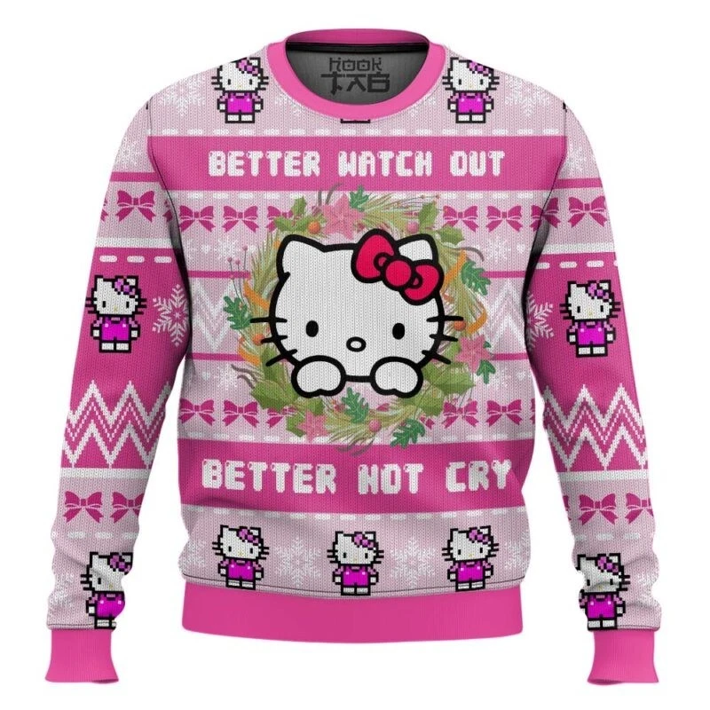 Hello Kitty Ugly Christmas Sweater