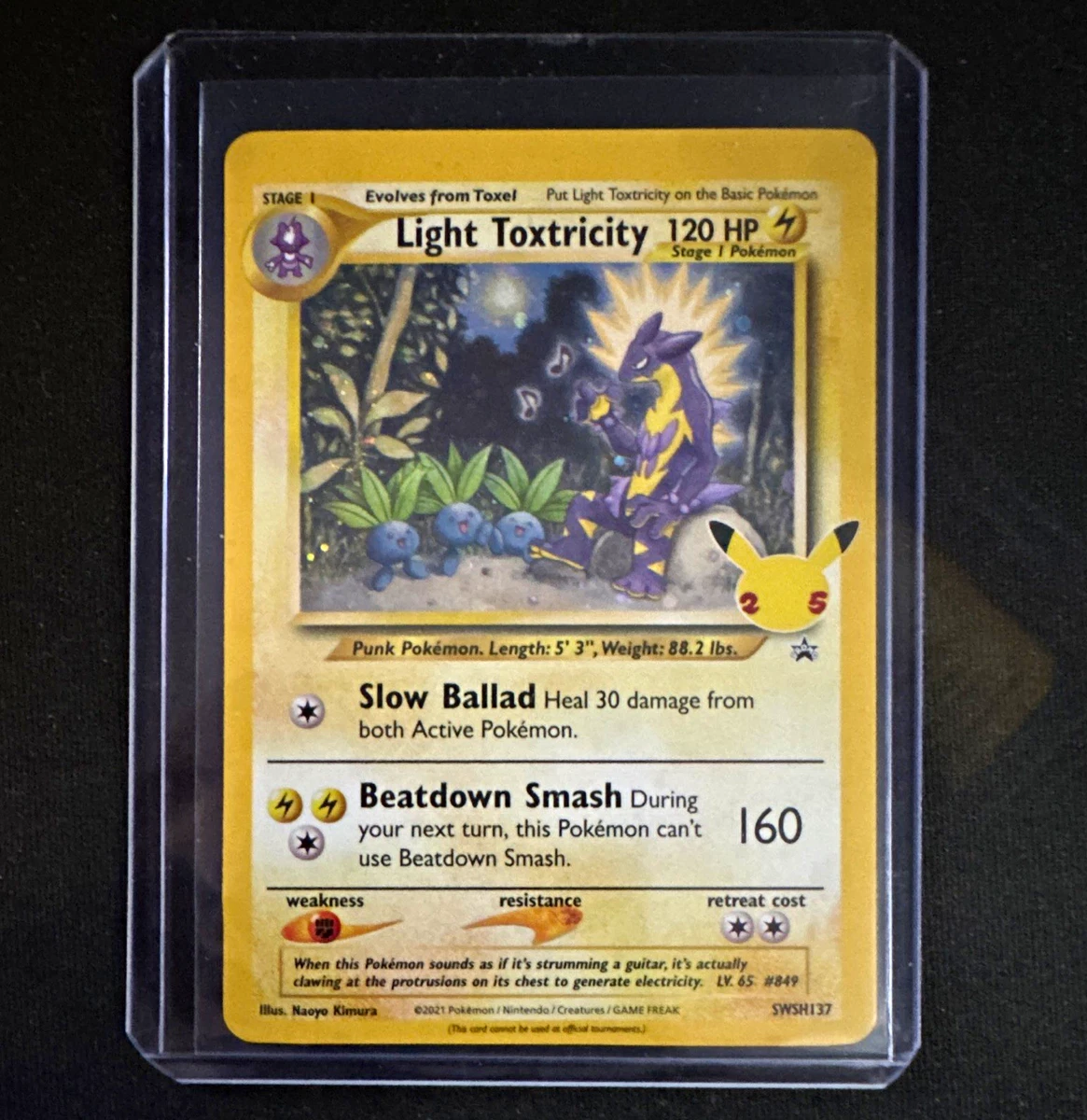 Light Toxtricity Pokémon TCG Cards for sale | eBay