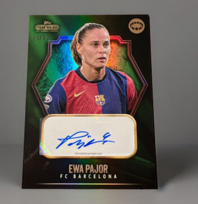 Topps Here we go Summer Signings by Fabrizio Romano - EWA PAJOR /99