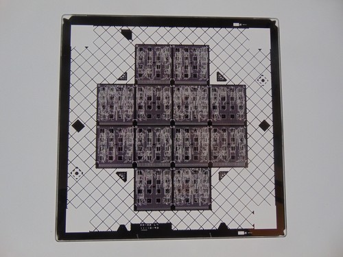 Cray 3 Supercomputer PCB Photomask for Board DO-02 Layer 7 Mikromask