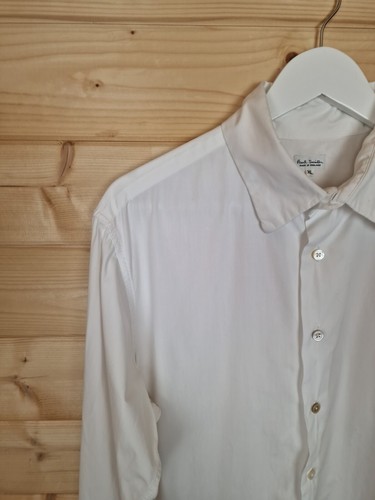 Paul Smith Vintage Mens White Shirt Made In England XL Rare Piece - Picture 7 of 16