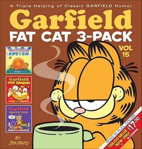 Garfield Fat-Cat 3-Pack, Volume 15 (Garfield Fat Cat Three Pack) by Davis, Jim