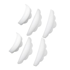6PCS Eyelash Perming Curler Shield Pads Eyelash Perm Kit Curler Extension Kit