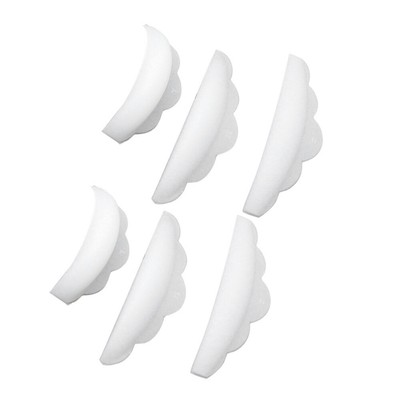 6PCS Eyelash Perming Curler Shield Pads Eyelash Perm Kit Curler Extension Kit
