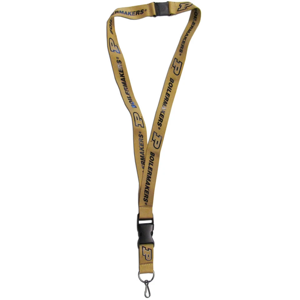 Purdue Boilermakers 21" Lanyard Key Chain with Safety Release NCAA Licensed - Image 2 of 3