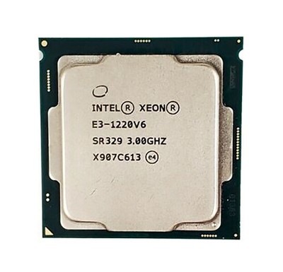 Intel Xeon E3-1220 V6 3.00GHz 4 Threads 8M 72W LGA1151 Quad-core CPU Processor