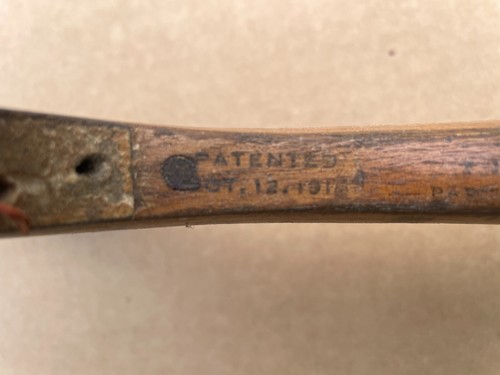 Outstanding Antique 1920'S BANCROFT "NEW WINNER" WOOD TENNIS RACQUET Racket USA - Picture 9 of 16