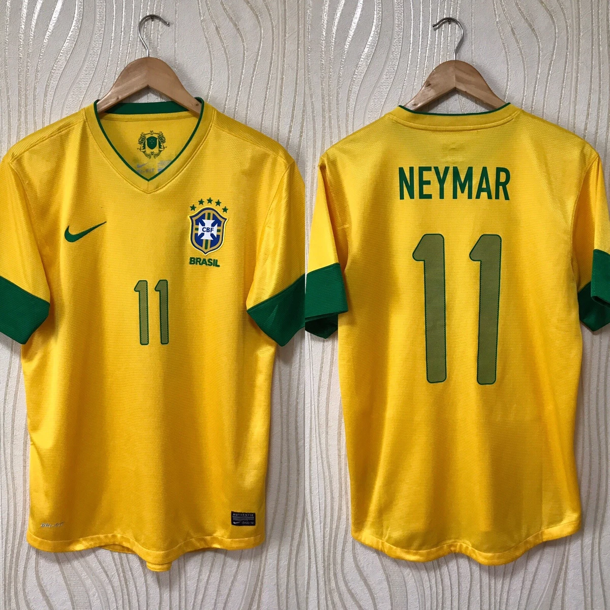 Football shirt soccer FC Brazil Brasil Home 2012/2013 Nike jersey