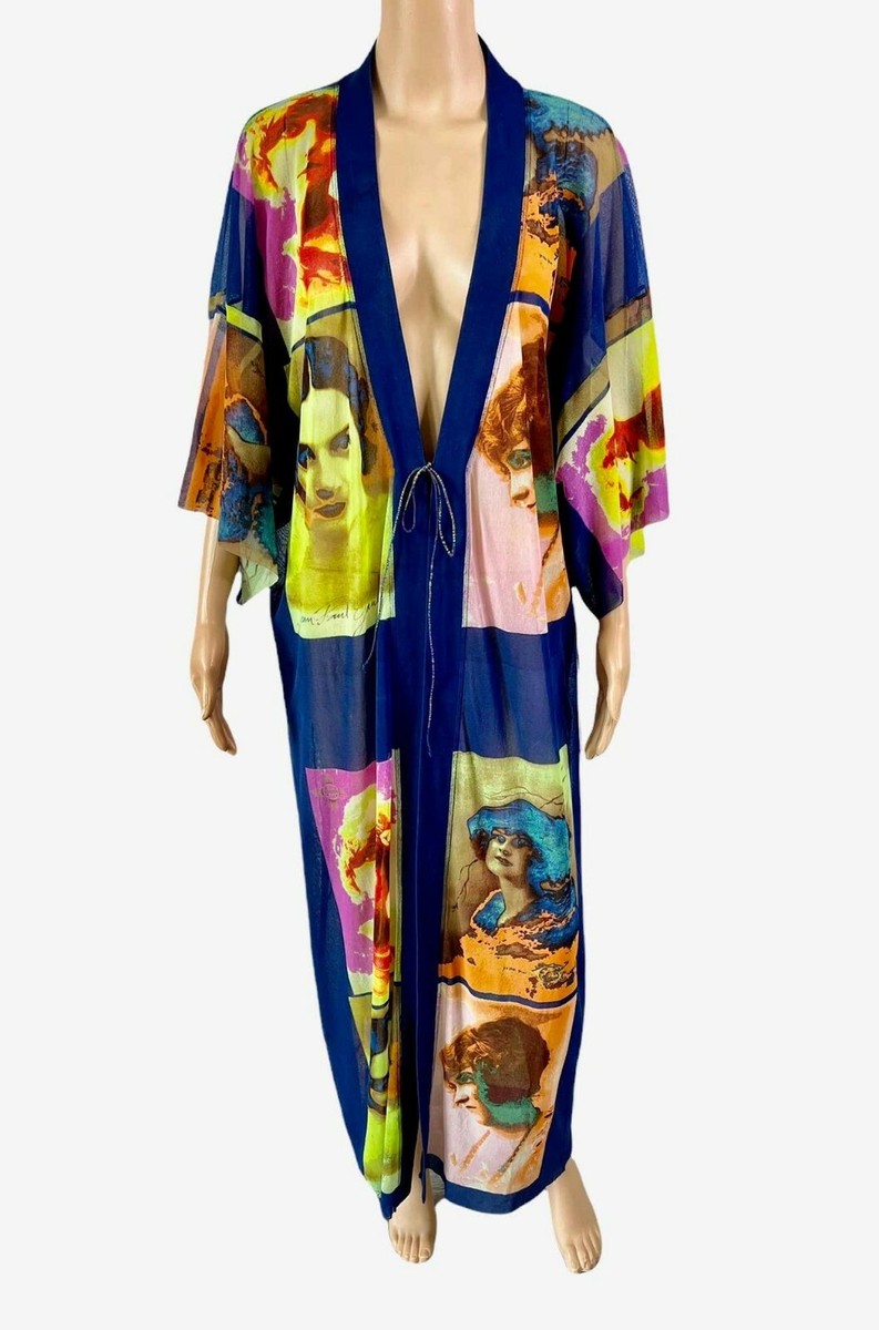 Jean Paul Gaultier Soleil S/S 2002 Vintage “Portraits” Mesh