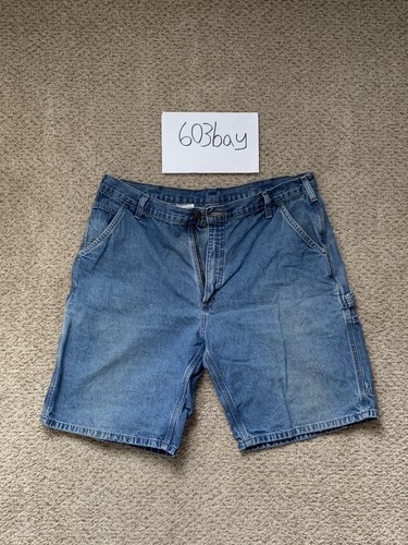Carhartt Denim Shorts Jorts Mens 38 