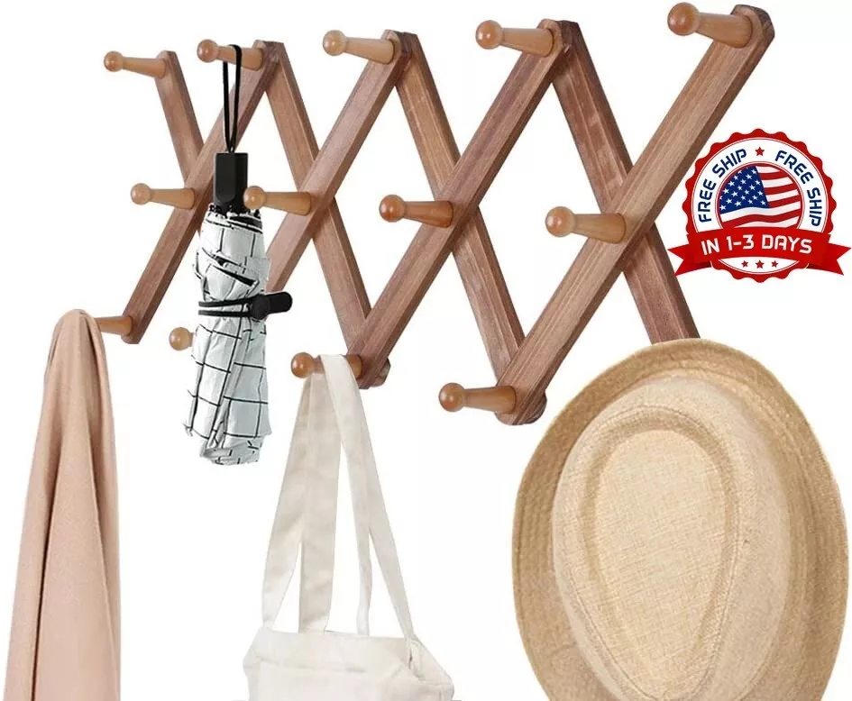 Percheros colgantes de 2025 madera