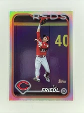 2024 Topps Series 2 TJ Friedl Rainbow Foil #534 Cincinnati Reds