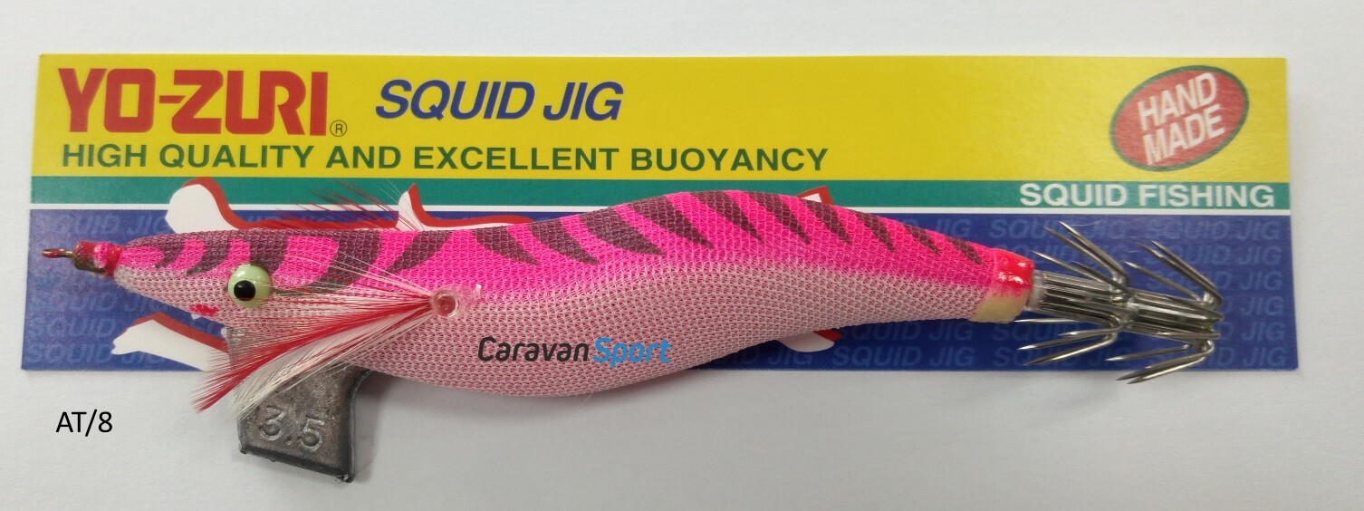 Yo Zuri Jibionera Oita CW 3.5 Calamar At 8 Turlutte Seda Señuelos De Squid Jig
