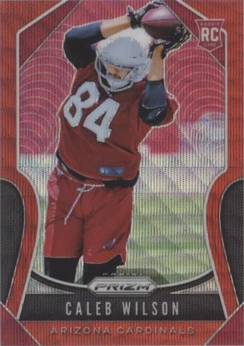 2019 Panini Prizm - Rookies Caleb Wilson #367 Red Wave Prizm /149 (RC ...