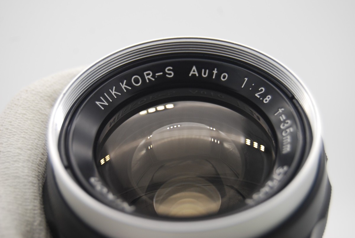 Exc 5+] Nikon Nikkor-S Auto 35mm f2.8 Non-Ai MF Wide Angle Lens