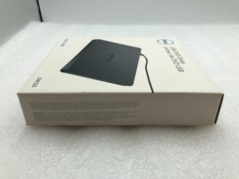 Novo Dell Externo USB Slim DVD+/- RW Unidade Óptica DW316 - Frete Grátis - Imagem 2 de 4