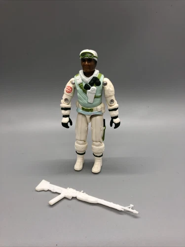 Vintage Hasbro GI Joe Iceberg Action Figure Complete Cobra 1986