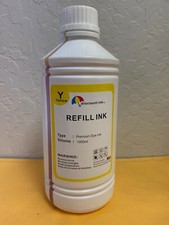 1000ml Yellow refill Ink for Epson 502 EcoTank ET2700 ET2750 ET3700 ET3750