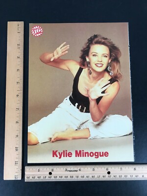 Vintage KYLIE MINOGUE Teen Magazine Clipping Picture Full Page