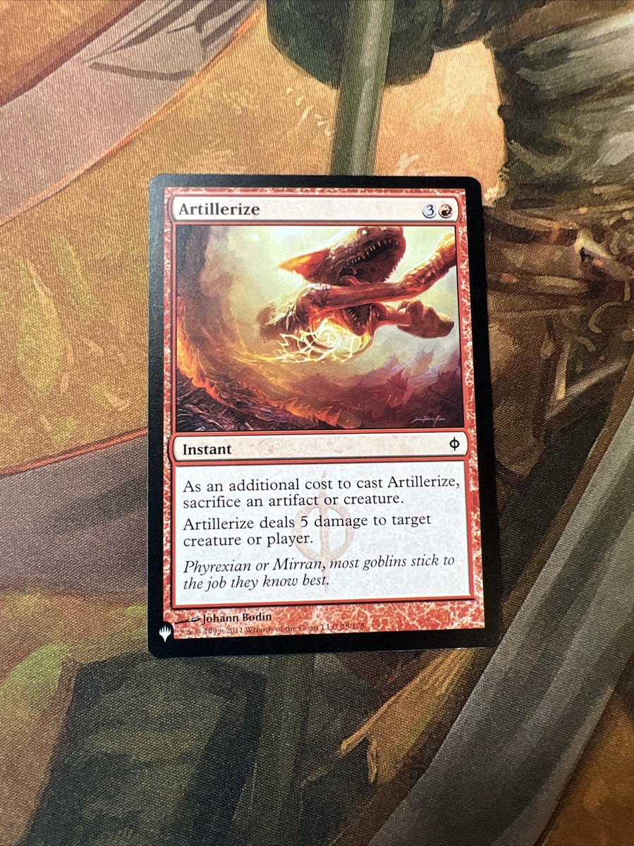 MTG The List Artillerize #079 New Phyrexia | eBay