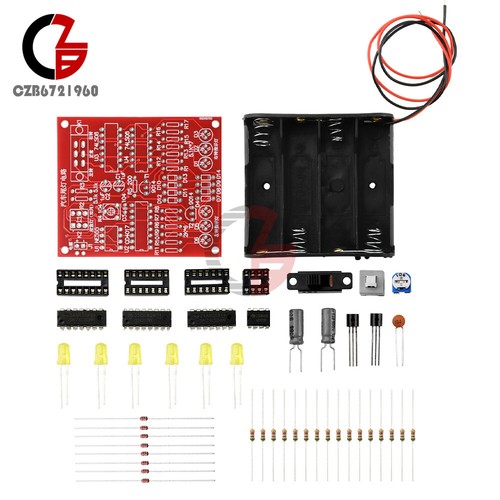 DIY Simulation Auto Licht Löten Elektronik Kit mit Batterie Box Schweißen Lernen - Bild 24 von 26