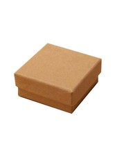 BROWN KRAFT PAPER CARDBOARD GIFT BOXES, THIN FOR CHEAP POSTAGE, 5 SIZES