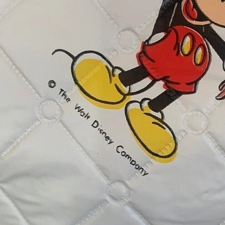 De Colección Disney Percha Infantil Organizador Mickey Minnie Niño Bolsa Blanco Rojo 14 x 28" Foto 4 de 4