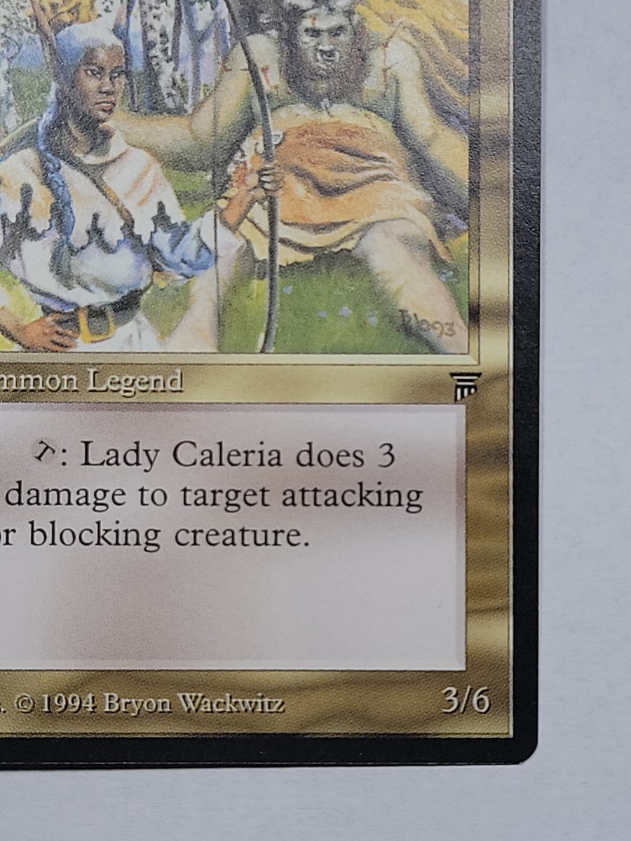 ●【Artist Proof】 Lady Caleria MTG Legends Lady Caleria | eBay