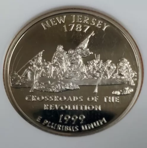 1999-S State of New Jersey Quarter - NGC PF 69 Ultra Cameo 