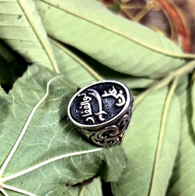 Halloween Kali Dakshina Maa Spiritual Protection Powerfull Blesssed Seal ring