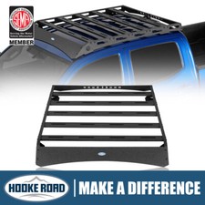 Hooke Road Fit Toyota Tacoma 2005-2023 Double Cab Top Roof Rack Luggage Carrier