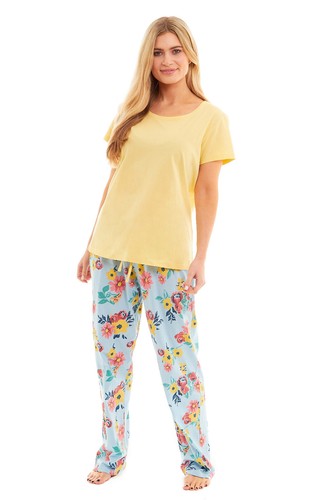 Ladies Pyjamas Set Nightwear Pjs Soft Loungewear Cotton short Sleeve Size 8-22 - Picture 46 of 71