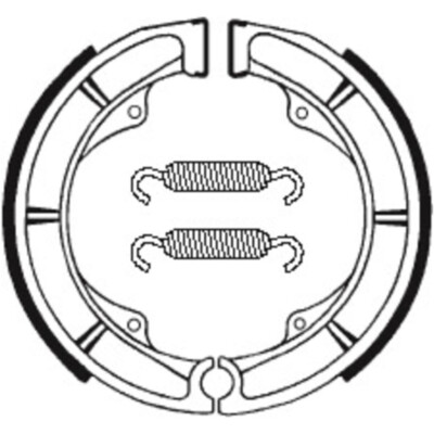 TECNIUM Street Organische Bremsbacken - BA111 DR S organic brake shoes BA111