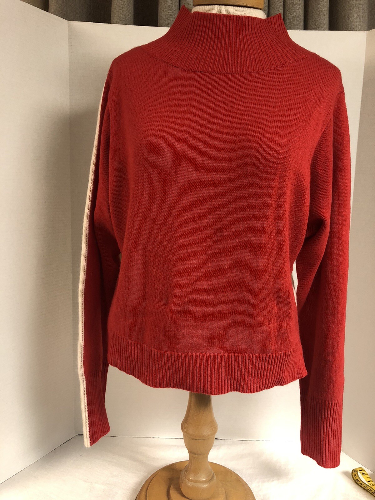 Cashmere Turtleneck Sweater Red 