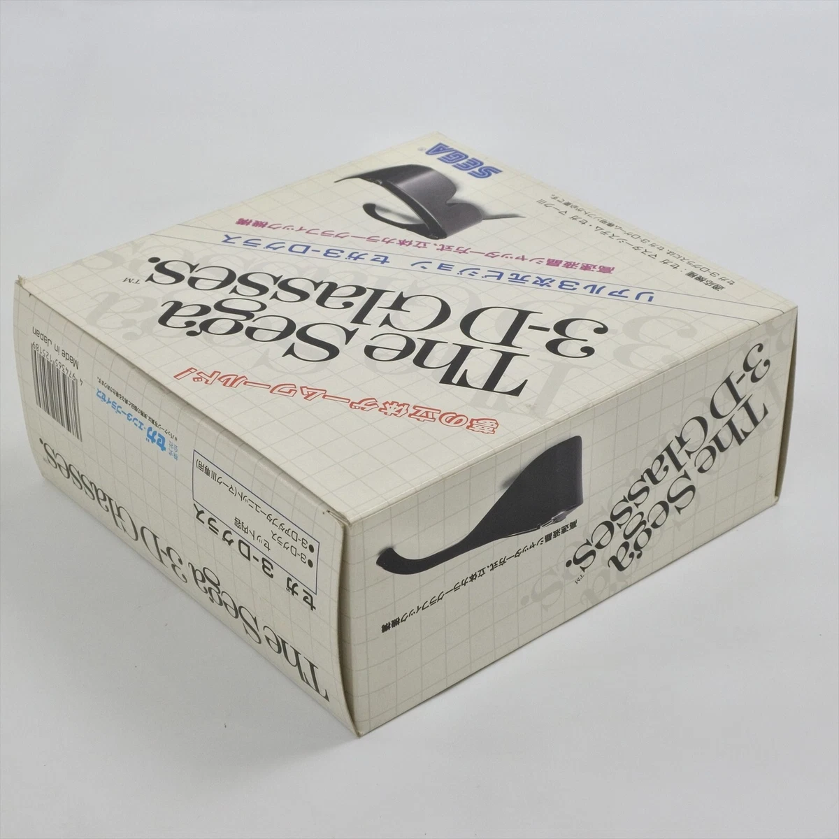 The Sega 3-D Glasses Boxed 3D Tested Sega Mark III Master System Ref 9021