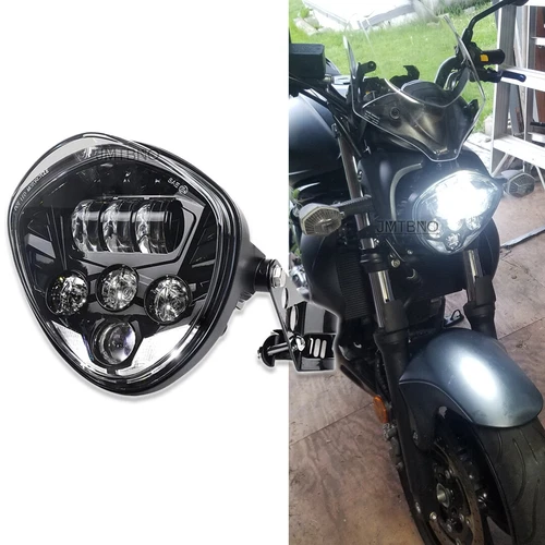 7" LED Projector Hi/Lo Beam Headlight For Suzuki Boulevard M109R M50 M90 C50 S40