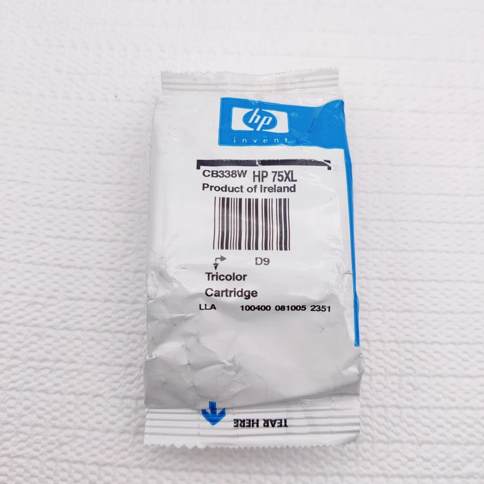 CARTUCHOS DE TINTA TRICOLOR ORIGINALES HP 74 NEGRO 75XL C2-8(3) Foto 2 de 4
