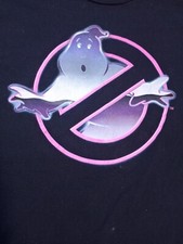 VINTAGE GHOSTBUSTERS T SHIRT.SIZE XL..PINK.