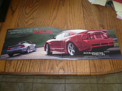 Brochure vendita Saleen S281 S281-E SR Mustang - Vintage - Foto 4 di 9