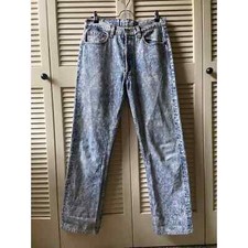 Vintage 90’s Levi’s Made in USA 501 Blue Denim Jeans Pants 501-0109 Size 31x31
