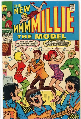 MILLIE THE MODEL #163 HI GRADE RARE IN HI GRADE GREAT DANCING COVER 