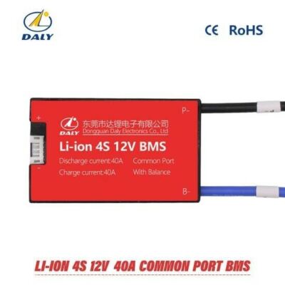 Li-Ion BMS PCB 4S 12V 40A Daly wasserdicht symmetrisches Batteriemanagementsystem UK