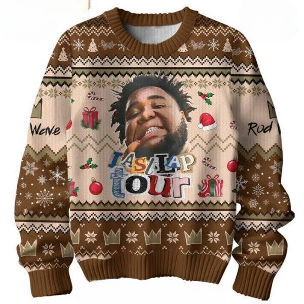 Rod Wave Last Lap Tour Ugly Sweater
