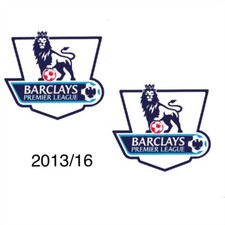 EPL  2013/16 patch football soccer Badges  ONE PAIR