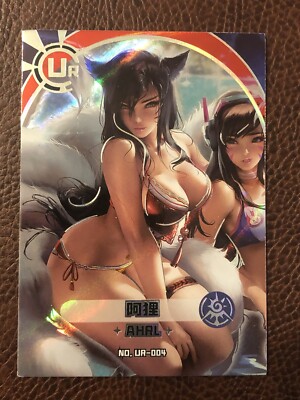 Goddess Story Goddess Carnival Anime Waifu Doujin UR-004 Ahri League of Legends