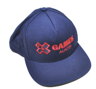  X Games 2016 Austin Texas Show TV Sports Navy Blue Snapback Cap Hat