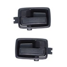 2pc Left + Right Front = Rear Black Inner Door Handles for Holden Rodeo TF 88-03